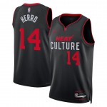 Miami Heat Trikot Tyler Herro 14 Nike 2023-24 City Edition Schwarz Swingman - Herren